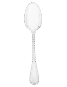 Cuchara Christofle Perles plateado