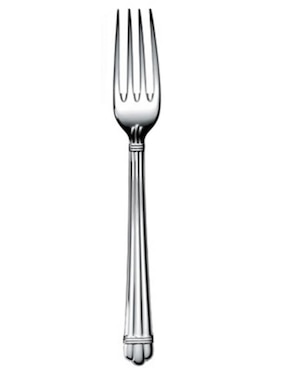 Tenedor Christofle Aria plateado