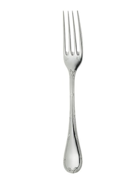 Tenedor Christofle Rubans plateado