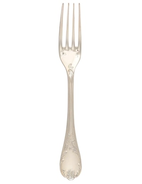 Tenedor para postre Christofle Marly plateado