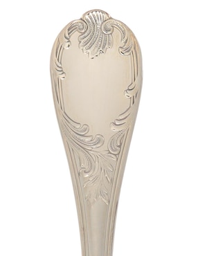 Tenedor para postre Christofle Marly plateado