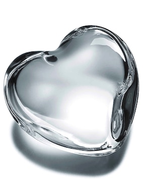 Figura decorativa de corazón Baccarat de cristal