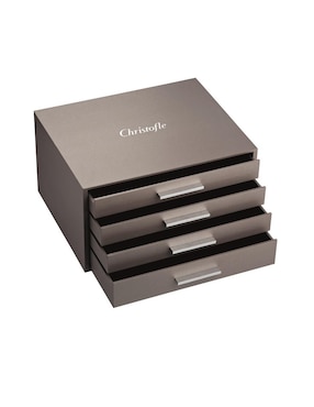 Set de 110 cubiertos Christoffle Cluny plateado