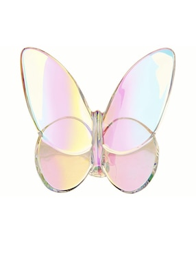 Figura decorativa de mariposa Baccarat de cristal