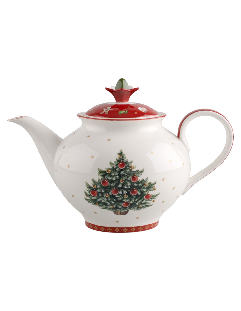 Tetera convencional de porcelana
