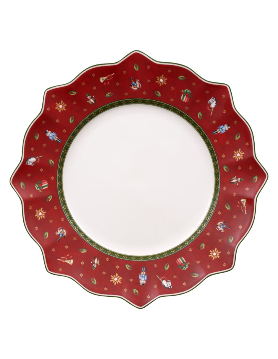 Plato trinche de porcelana