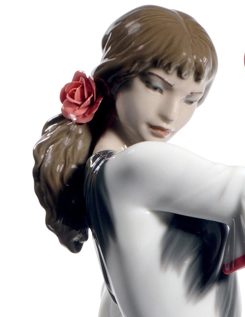 Escultura de porcelana