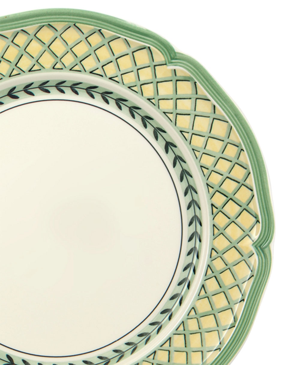 Plato pastel French Garden de porcelana 2