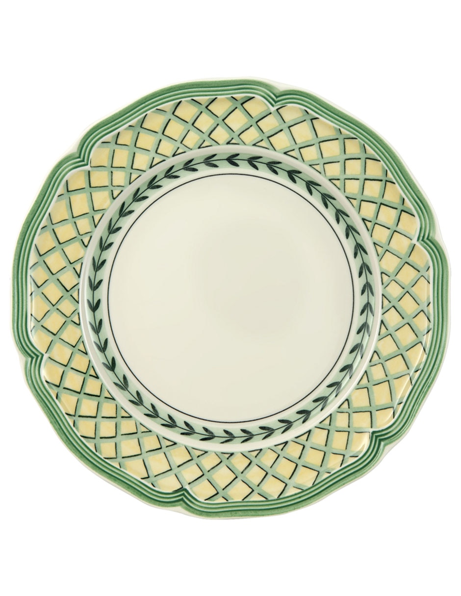 Plato French Garden de porcelana