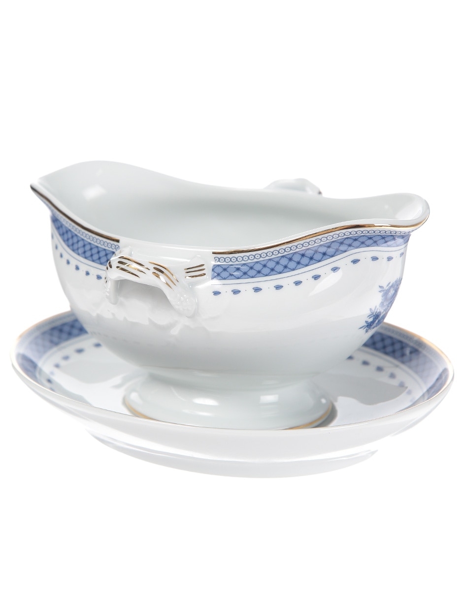 Salsera de porcelana