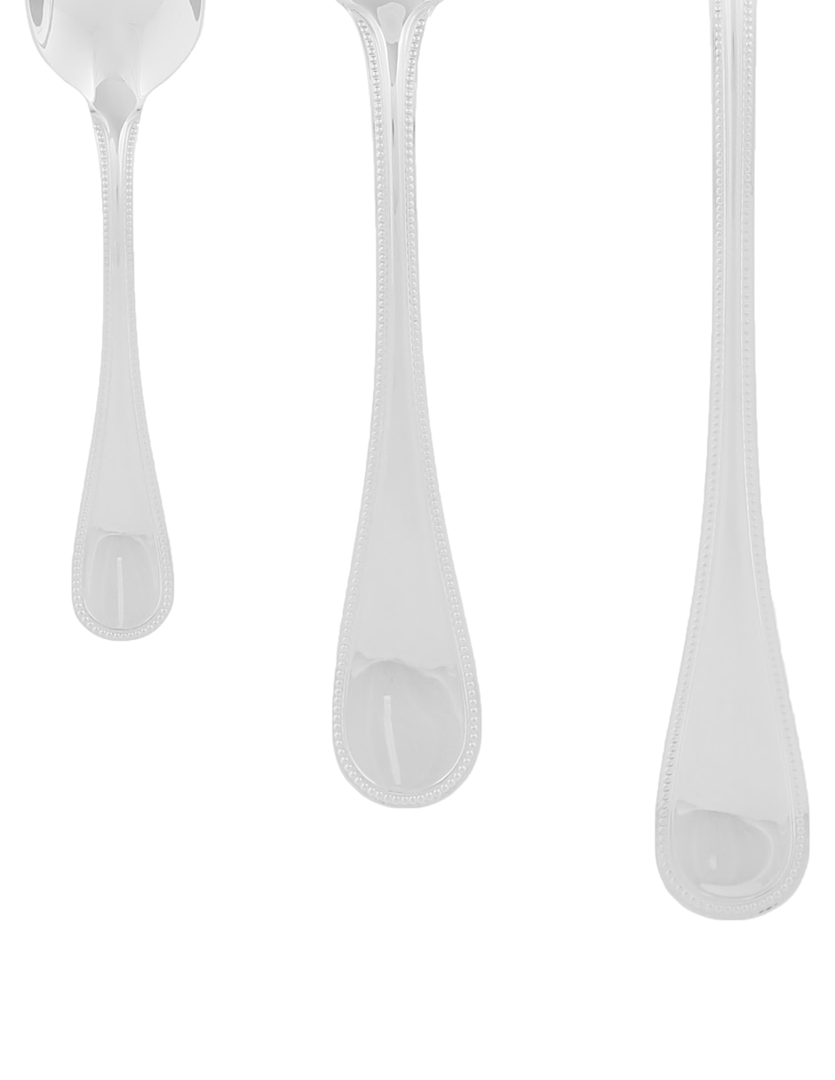 Set cubiertos de acero 75 piezas 5