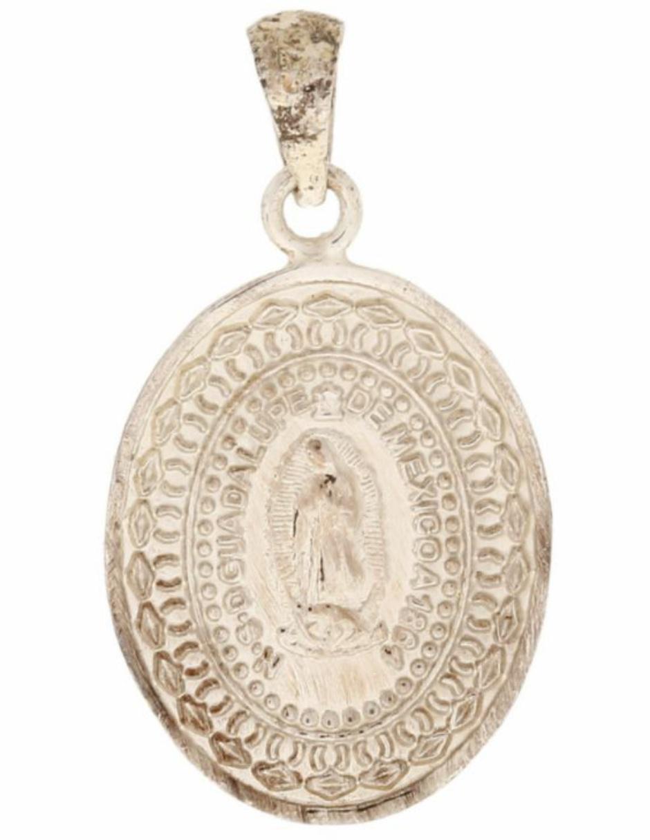 Medalla ovalada virgen de guadalupe