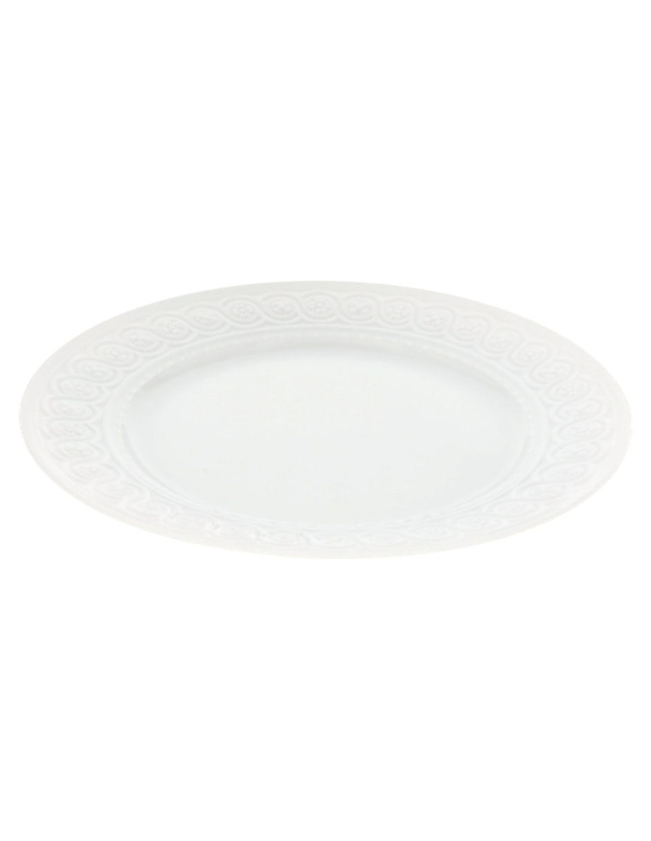 Plato Louvre de porcelana