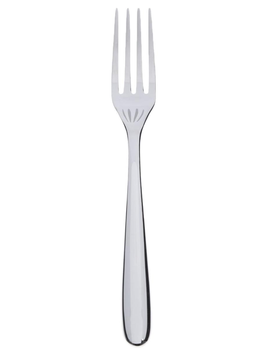 Tenedor de mesa L'ame plateado