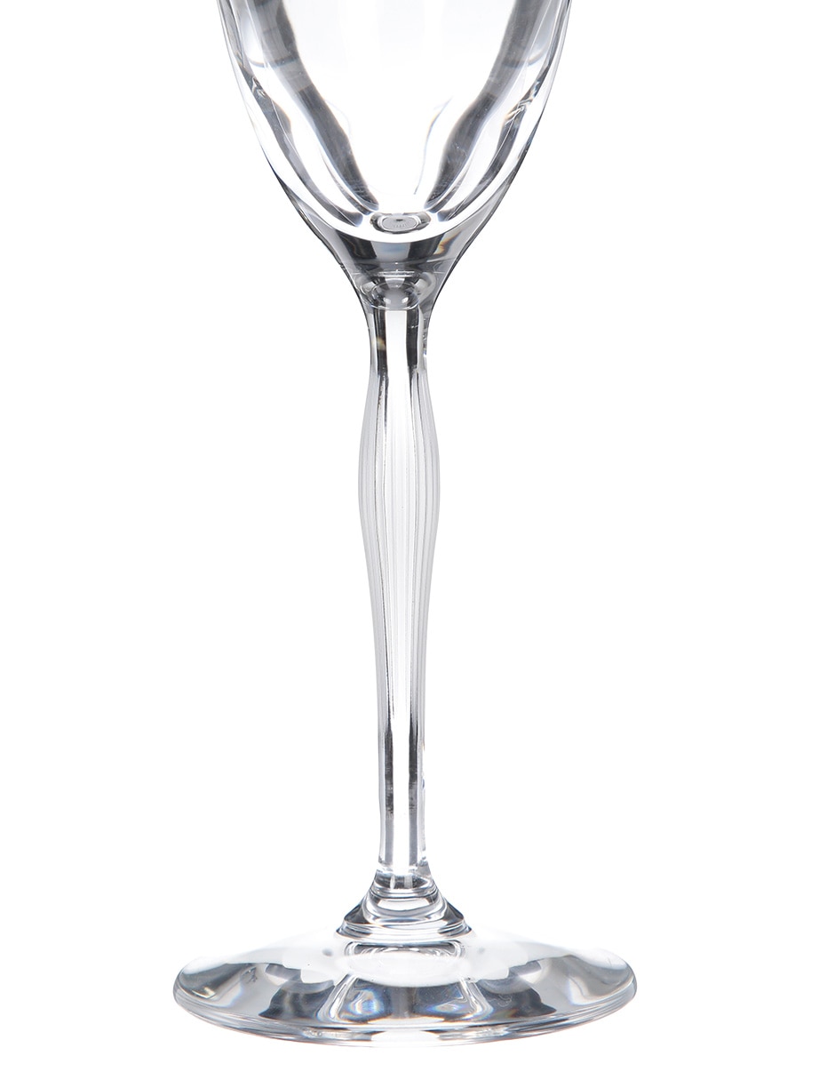 Set de copas para champán 100 Points de cristal