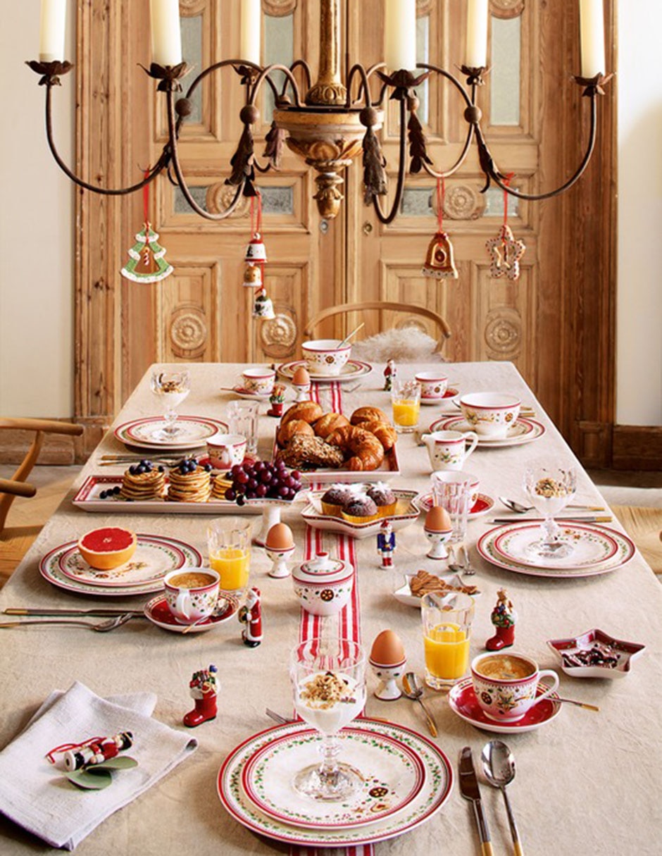 Platón navideño Falling Star de porcelana 3