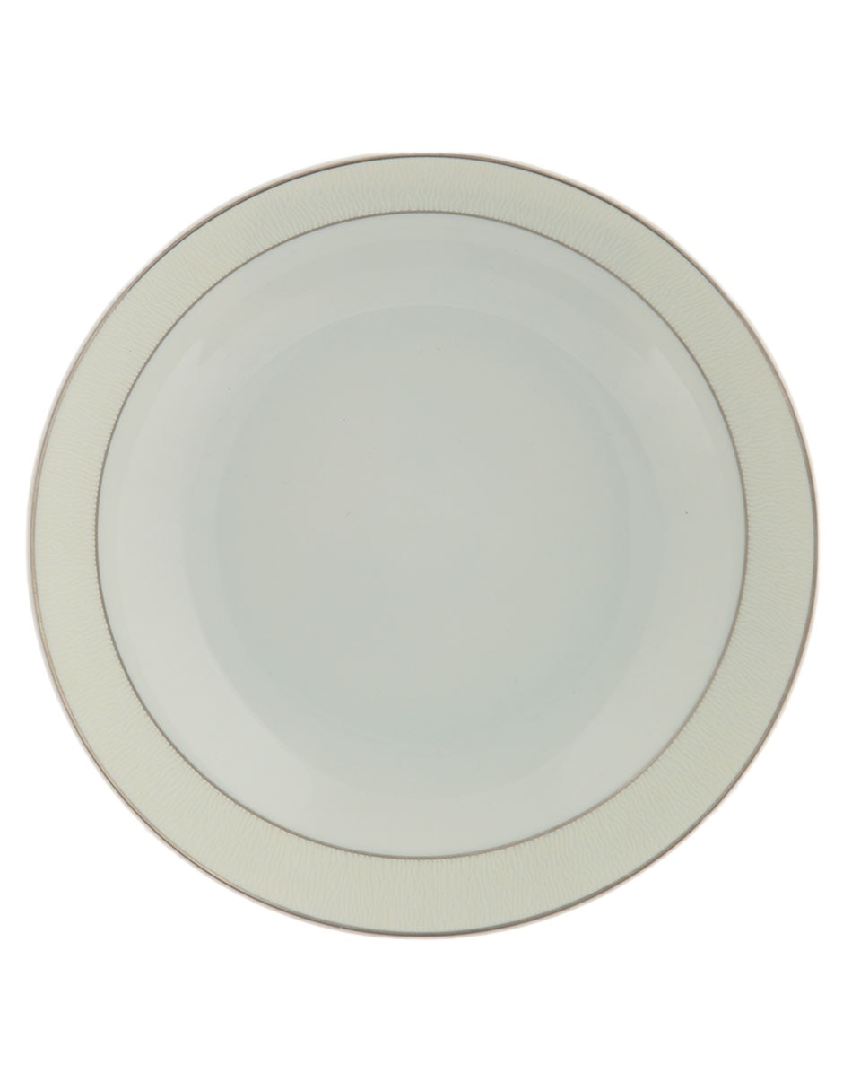 Plato sopa Dune de porcelana 2
