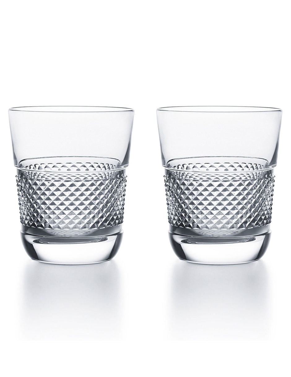 Set de vasos para whisky Diamant de cristal con 2 vasos Set de vasos para whisky Diamant de cristal con 2 vasos