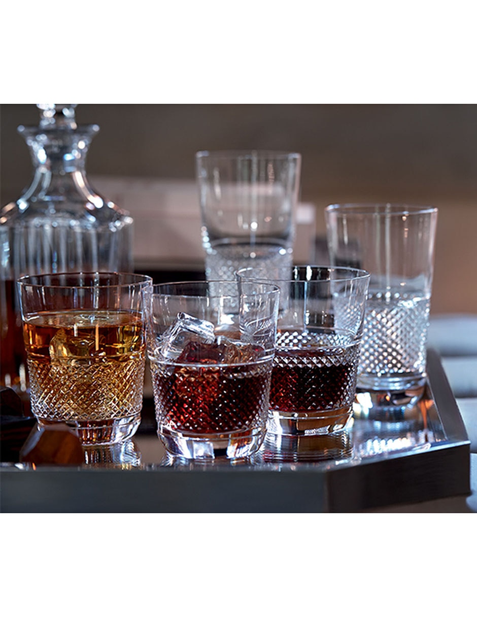 Set de vasos para whisky Diamant de cristal con 2 vasos 2