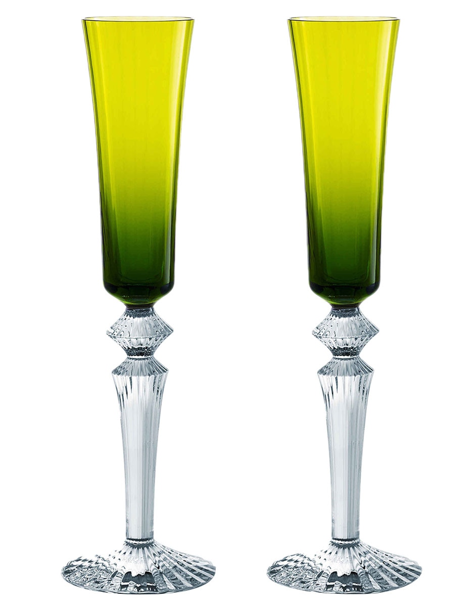 Set de copas para champán Flutissimo de cristal