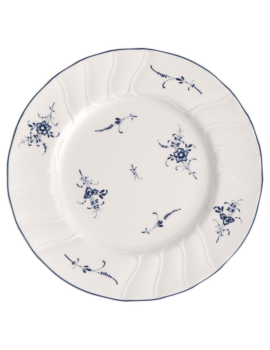 Plato postre Old Luxembourg de porcelana