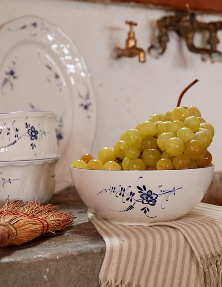 Ensaladera Old Luxembourg de porcelana 3