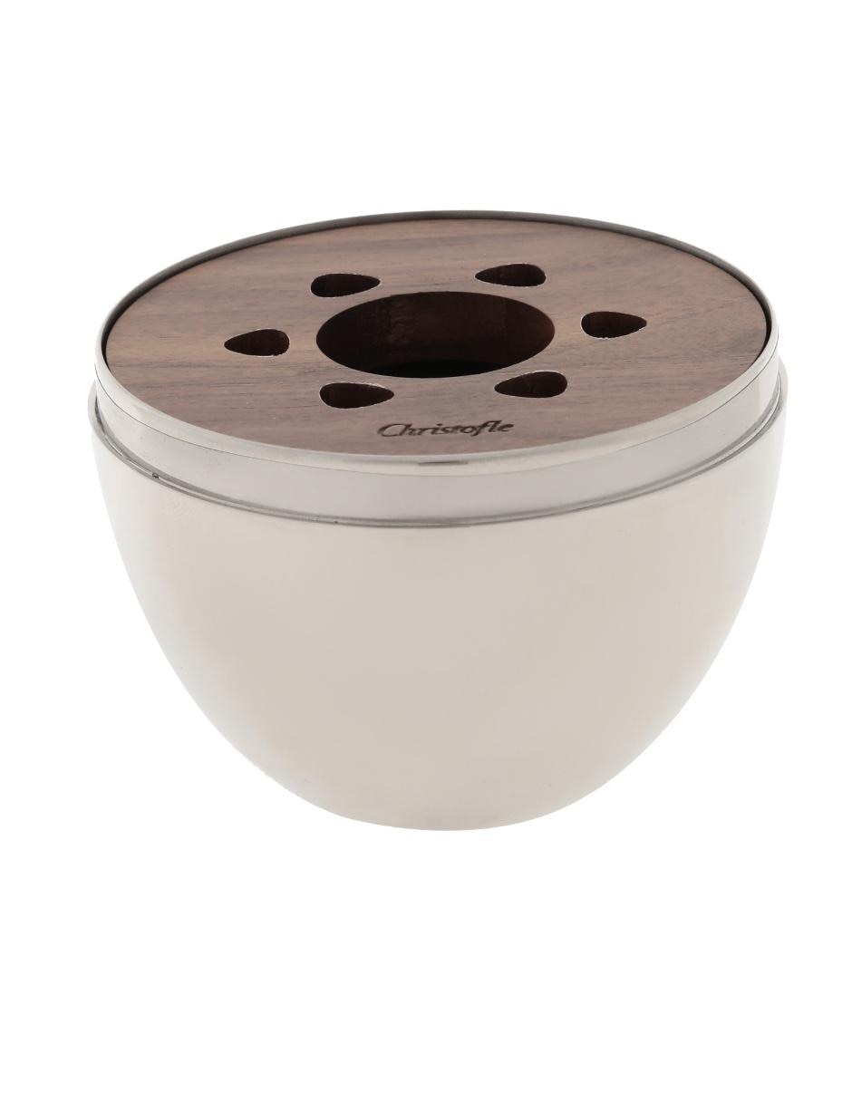 Set de 6 cucharas Mood espresso chico plateado 4