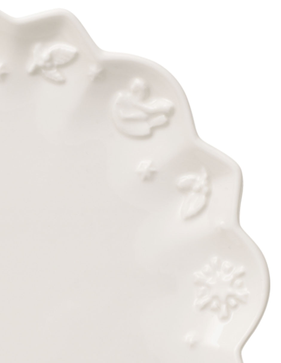 Plato para taza navideño Toy's Delight de porcelana 2