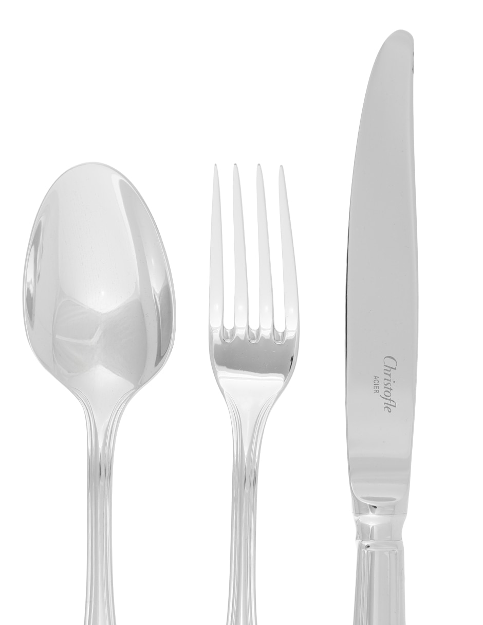 Set cubiertos Albi Ambassa de acero 125 piezas 2