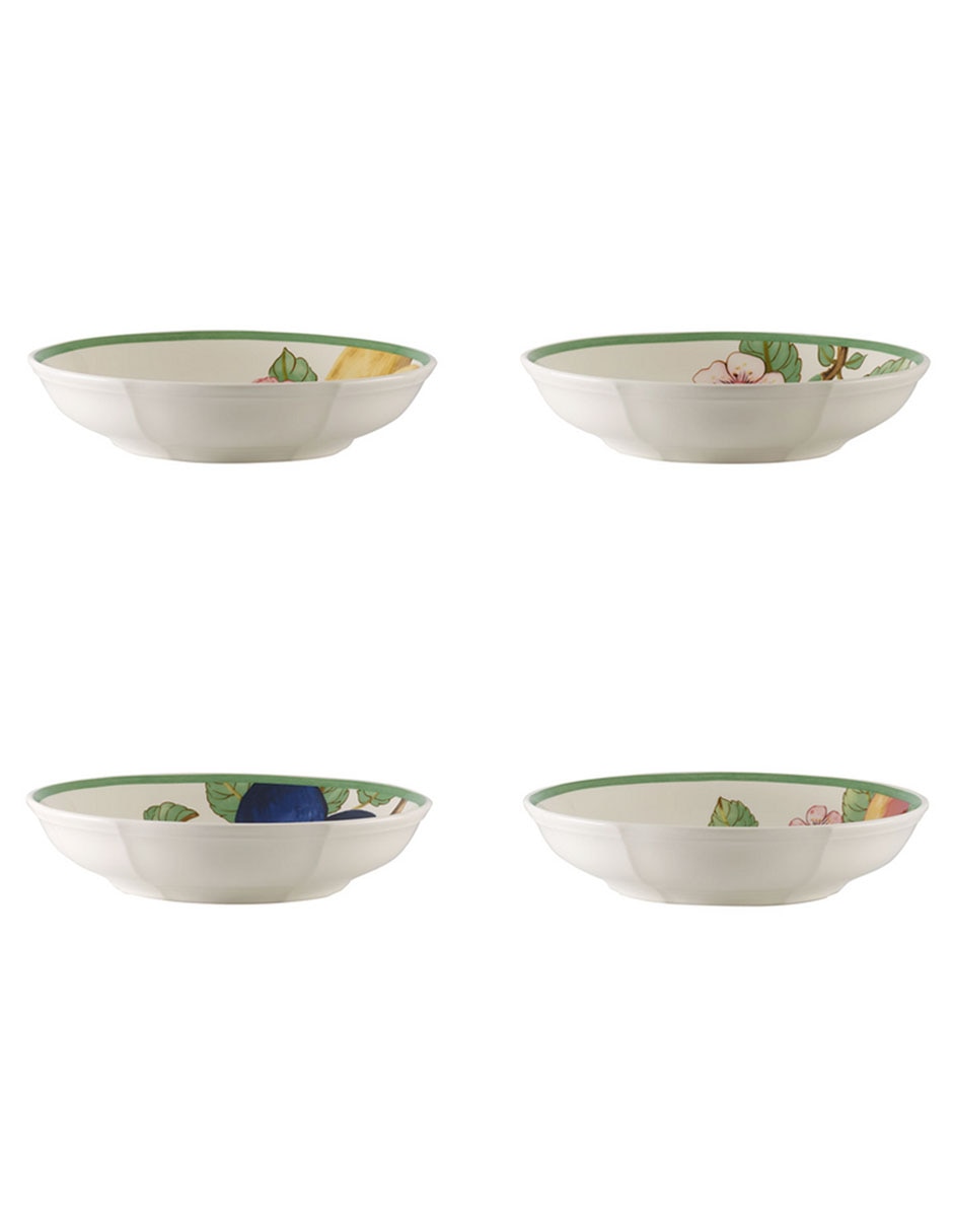 Set platos de porcelana