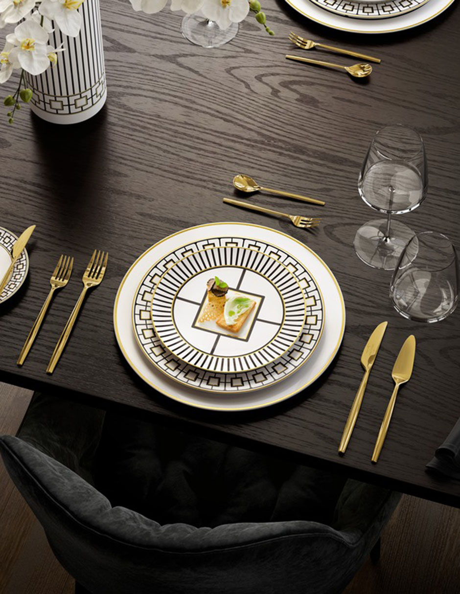 Plato trinche de porcelana 3