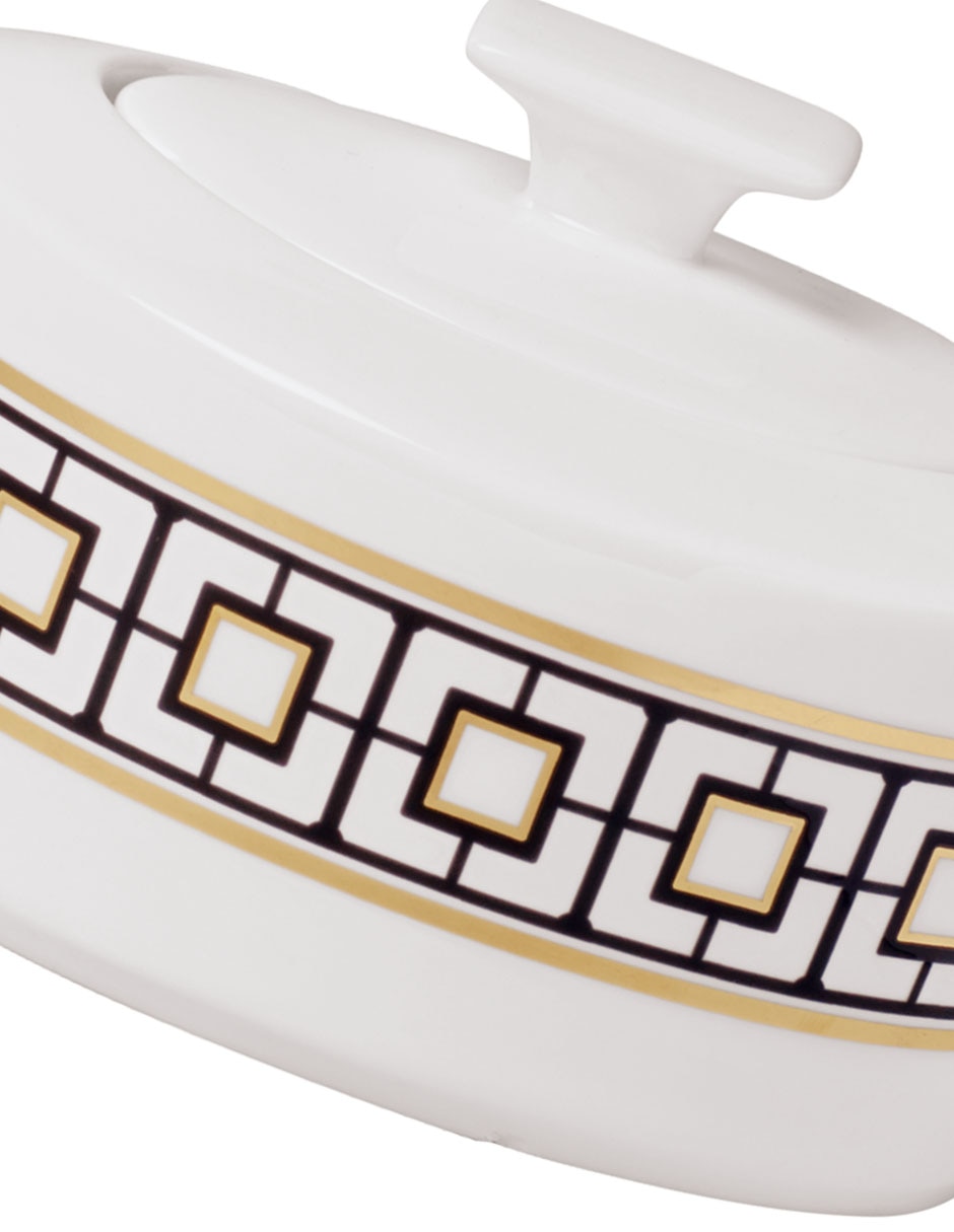 Azucarera Jampot de porcelana 2