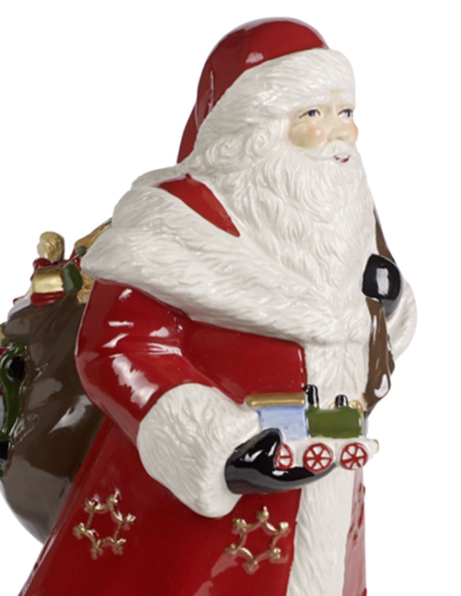 Lámpara de santa claus Toys de porcelana 2