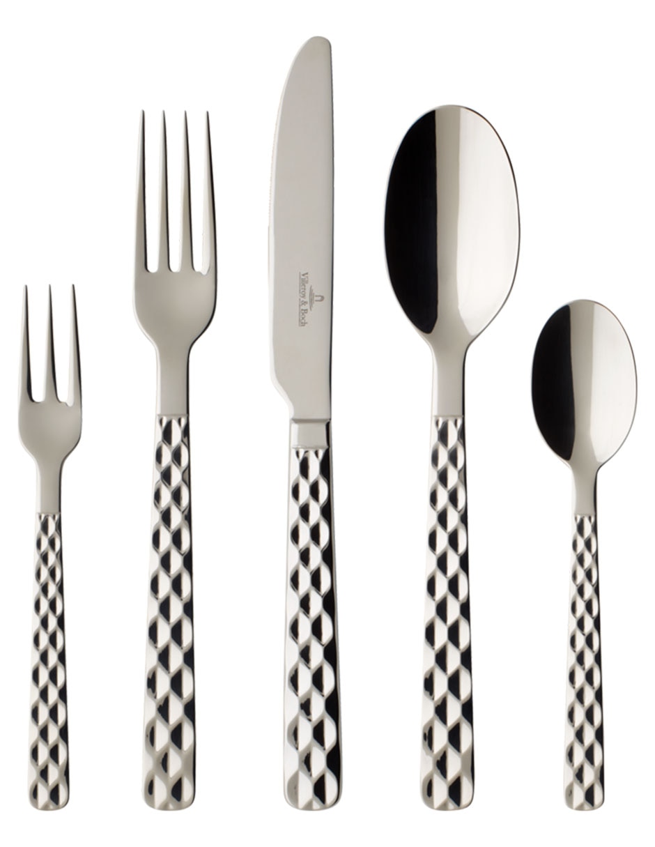 Set cubiertos Boston de acero inoxidable 5 piezas