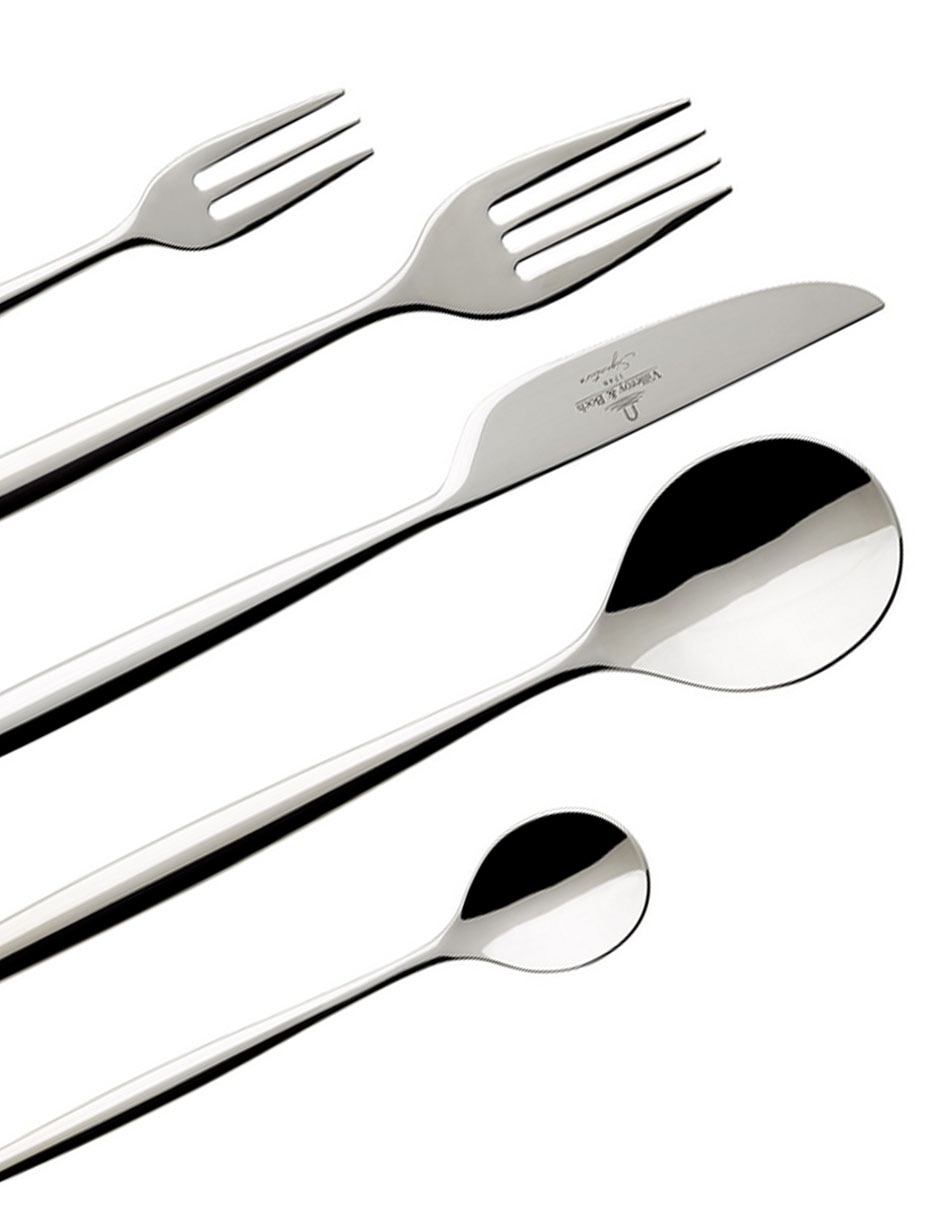 Set cubiertos Metro Chic de acero inoxidable 30 piezas 2