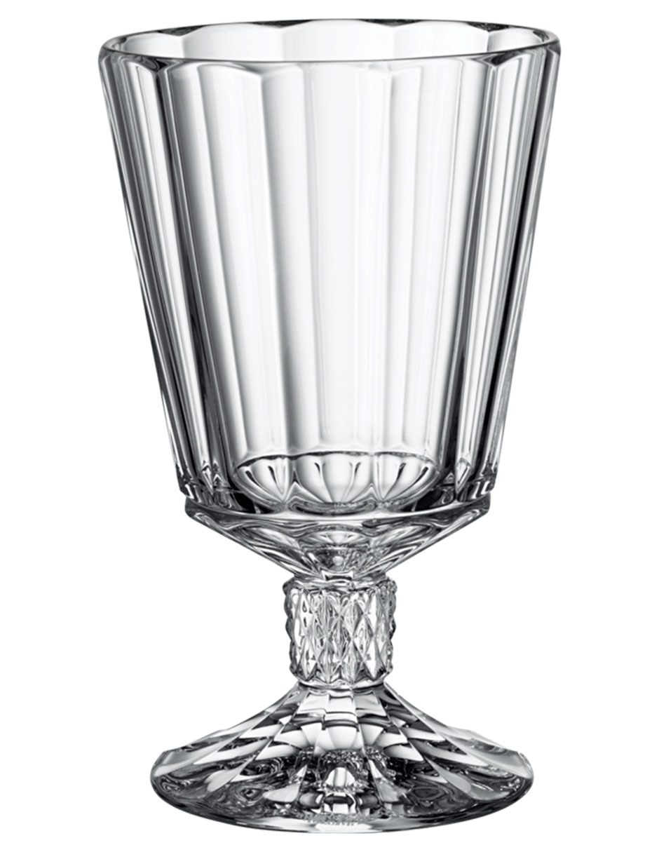 Set de copas para vino de cristal 4