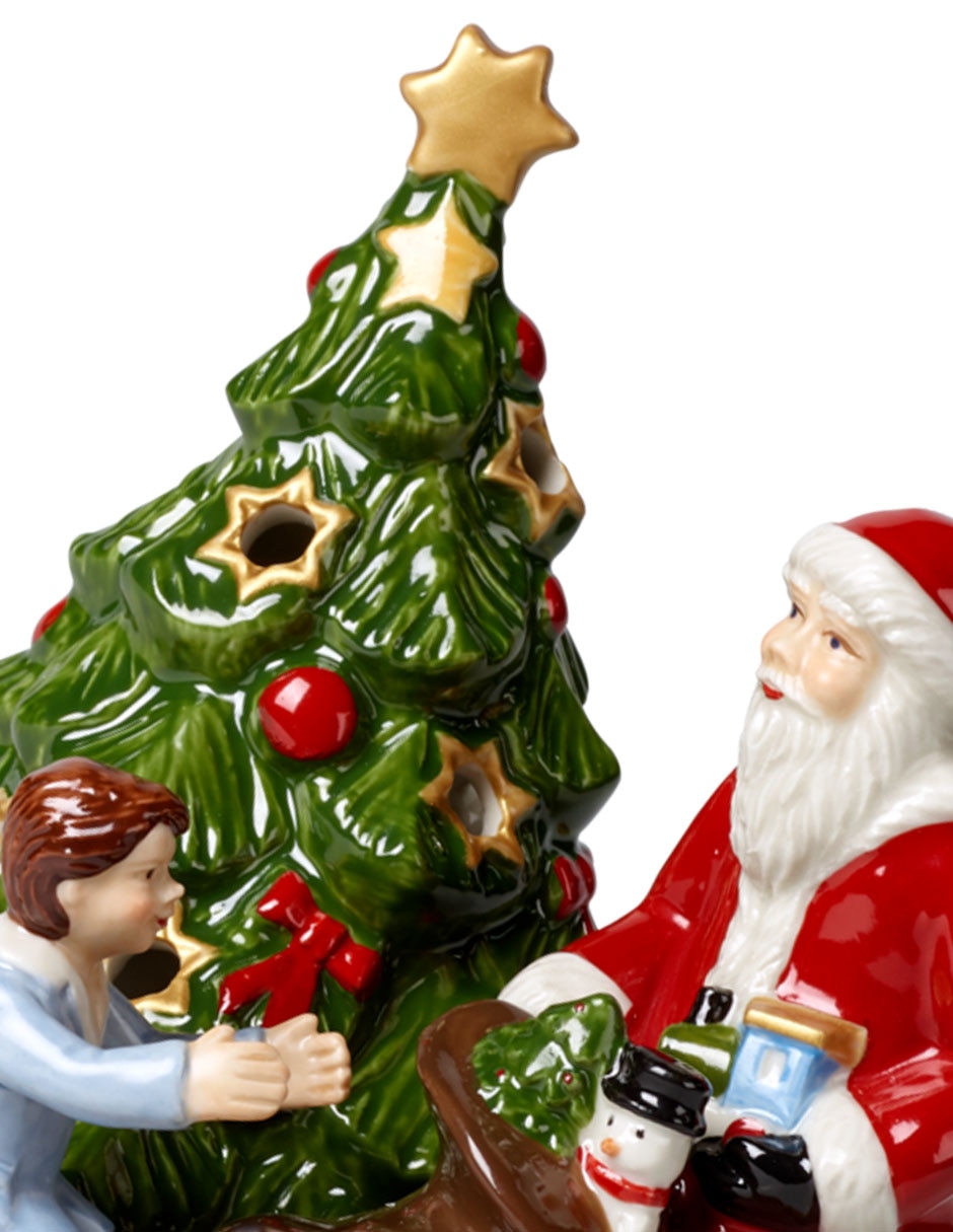 Figura decorativa de santa claus Toys de porcelana 2