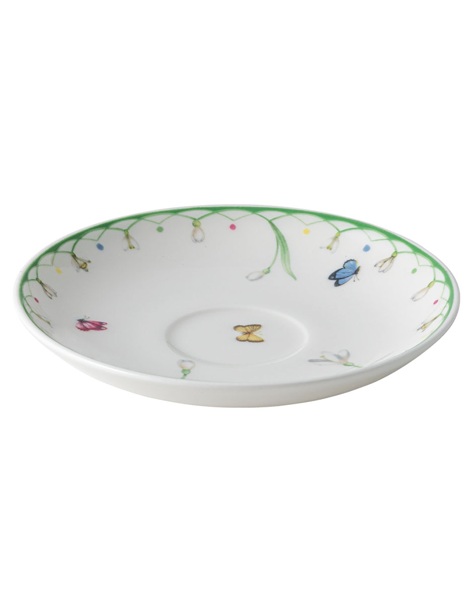 Plato para taza de porcelana