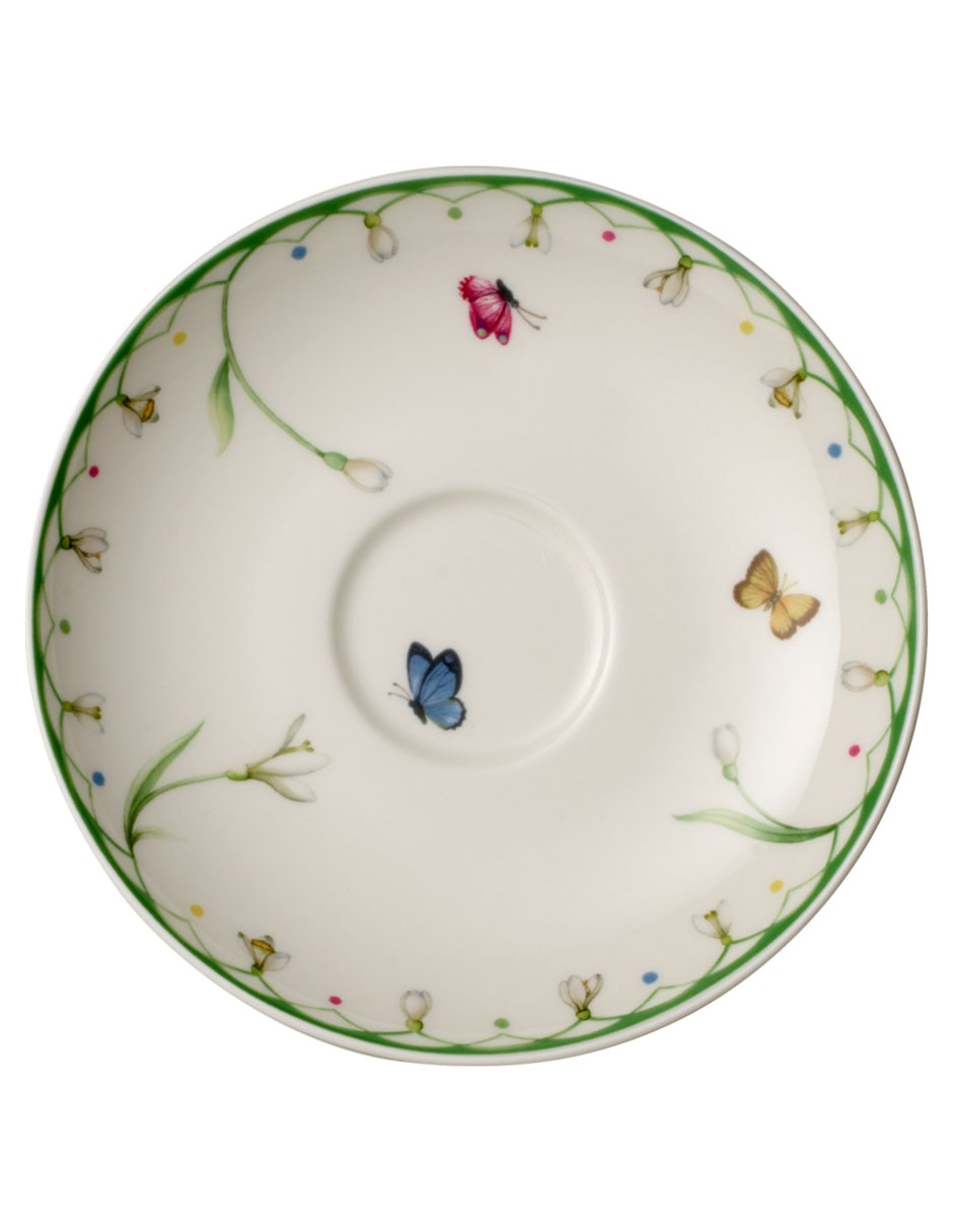 Plato para taza de porcelana