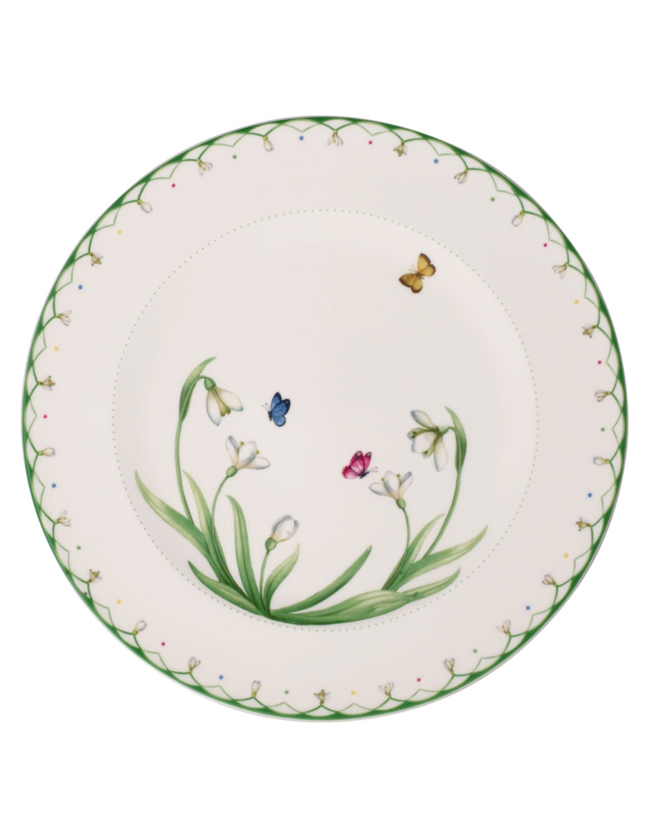 Plato base de porcelana