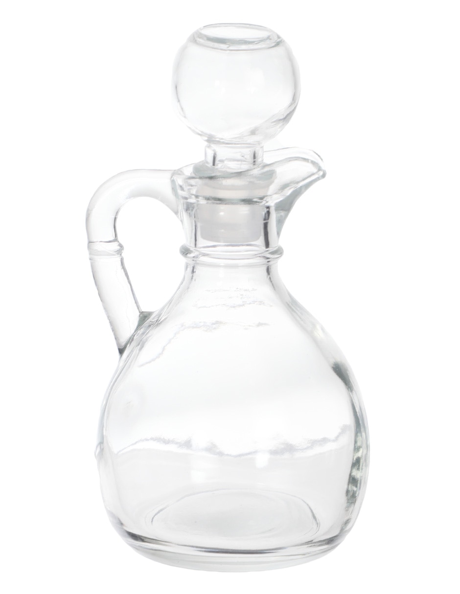 Set de aceitera y vinagrera de vidrio 5