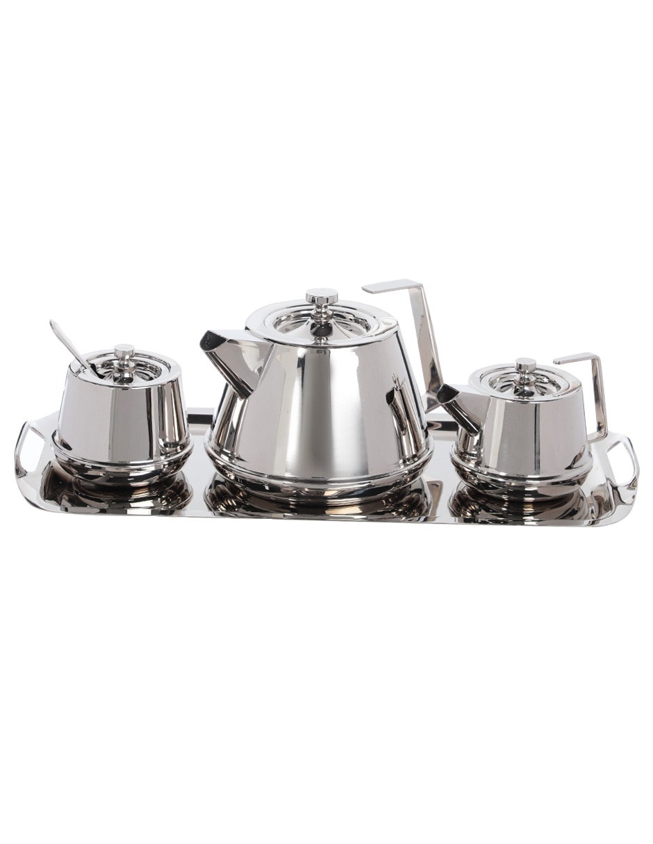 Set de café Clásico de baño plata 2