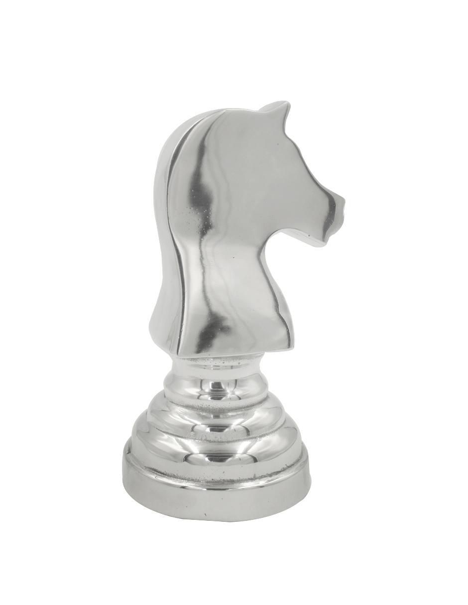Figura decorativa Ajedrez Caballo de metal 2