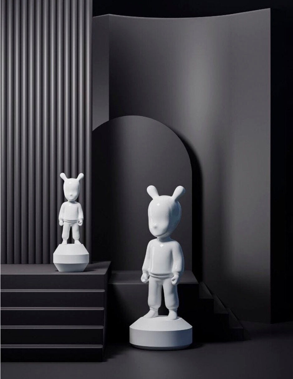 Escultura de humano de porcelana 3
