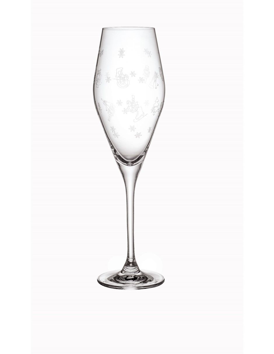 Set de copas para flauta Toys d light de cristal 4