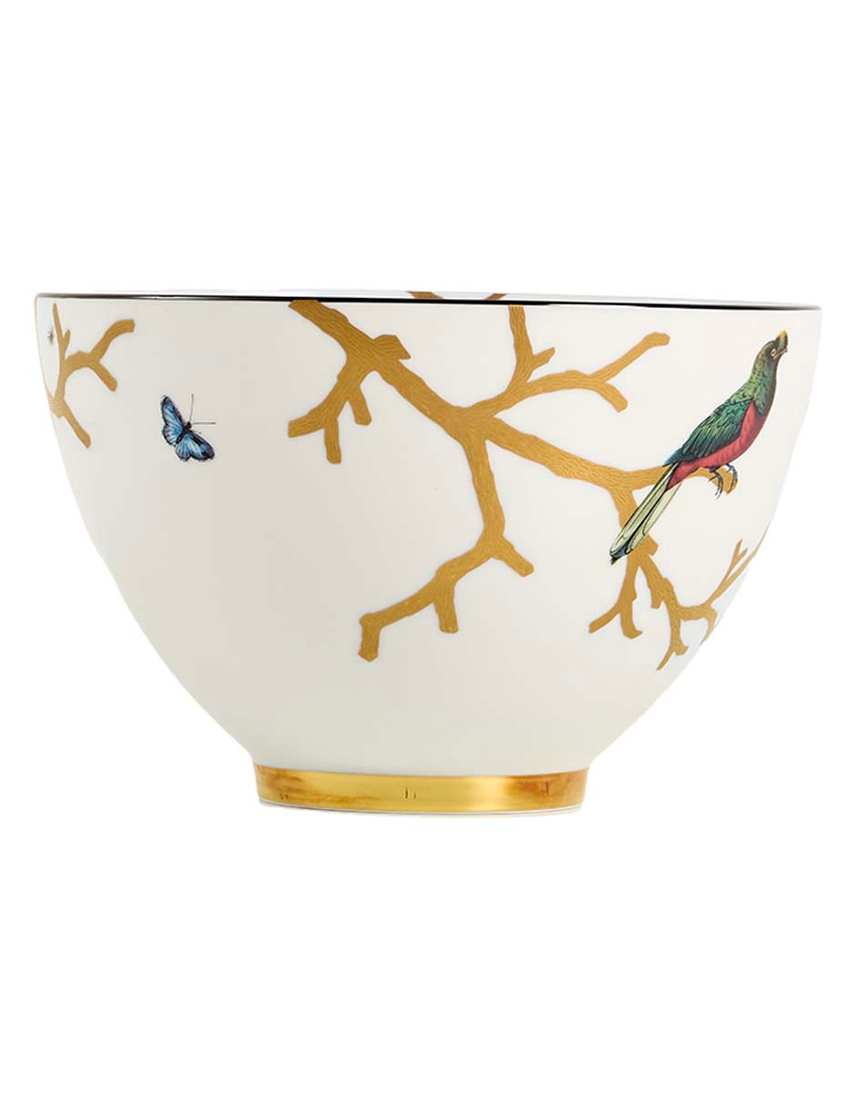 Ensaladera Oiseaux de porcelana