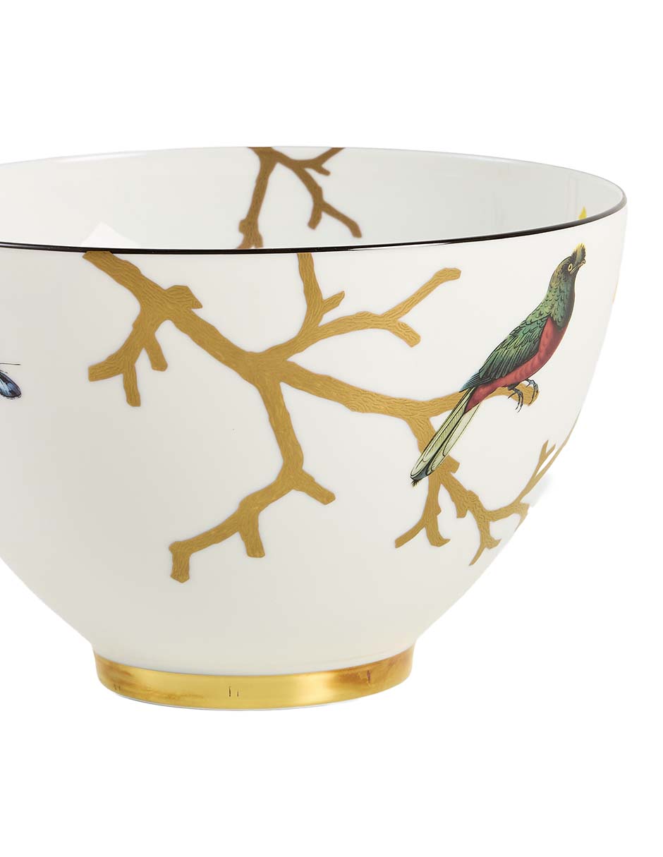 Ensaladera Oiseaux de porcelana 4