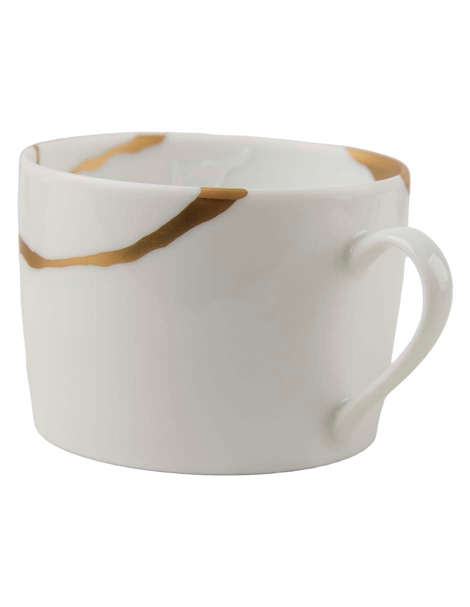 Set de tazas terno Kintsugi Coal 8 piezas 5