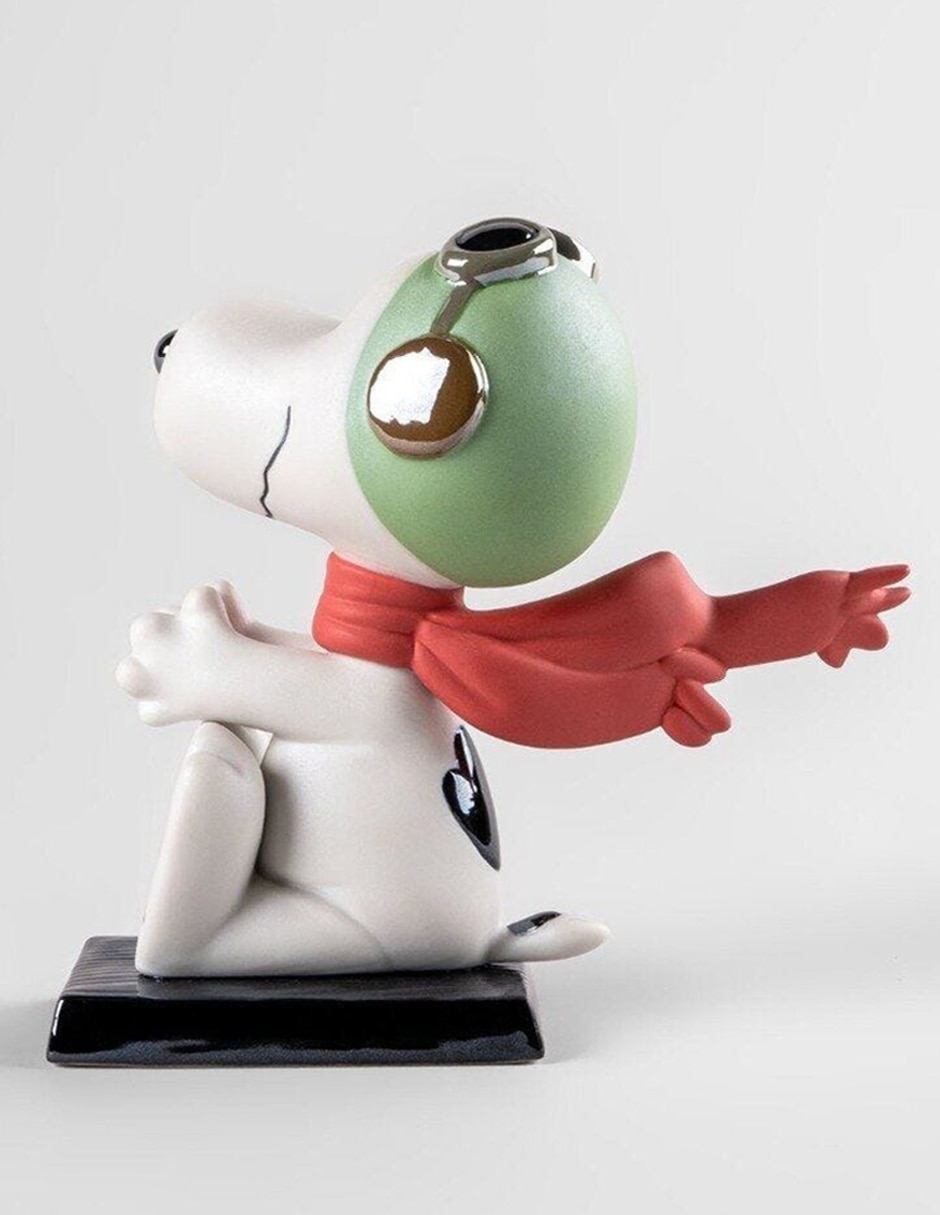 Escultura Snoopy Flying 3
