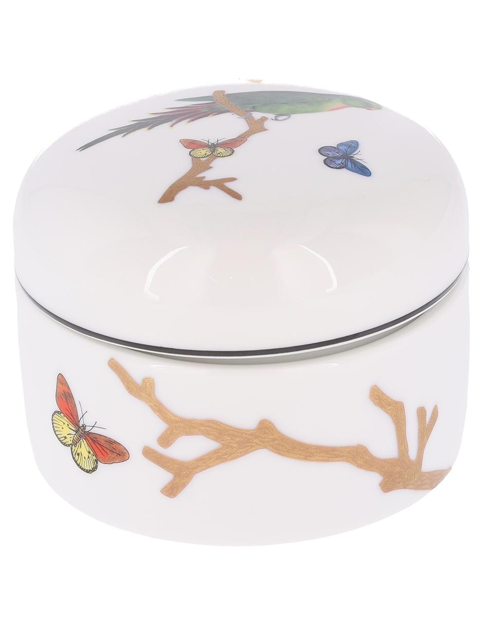 Contenedor Aux Oiseaux de porcelana